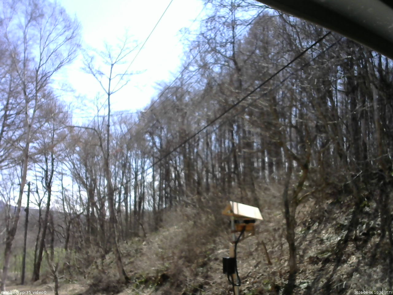 長野県菅平高原 ゆたか山荘 温度計 2026/04/06 10:30