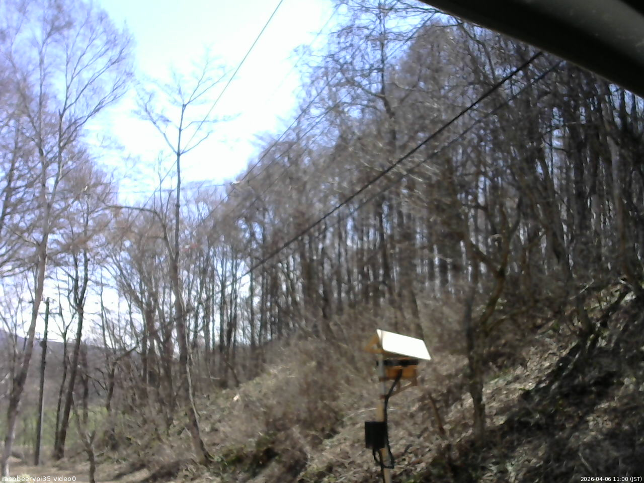 長野県菅平高原 ゆたか山荘 温度計 2026/04/06 11:00