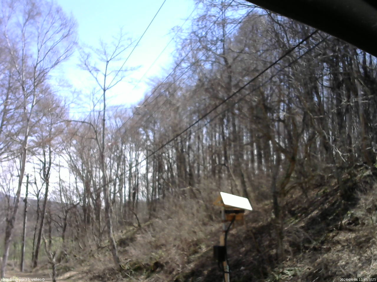 長野県菅平高原 ゆたか山荘 温度計 2026/04/06 11:45