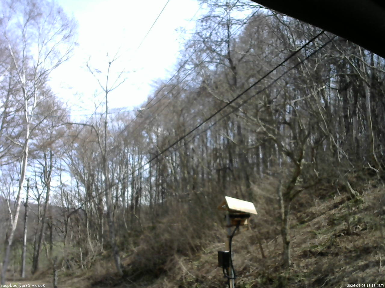 長野県菅平高原 ゆたか山荘 温度計 2026/04/06 13:15