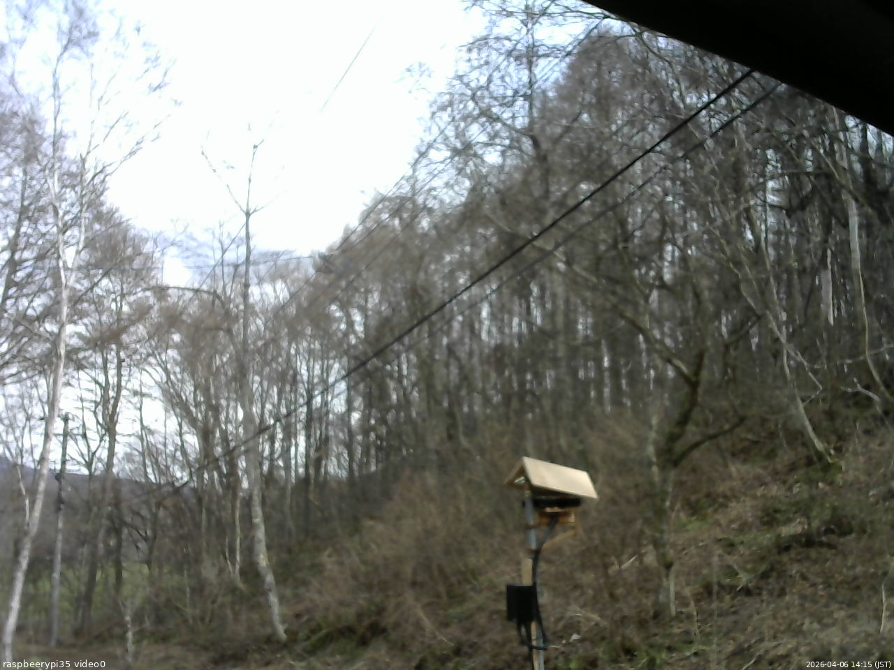 長野県菅平高原 ゆたか山荘 温度計 2026/04/06 14:15