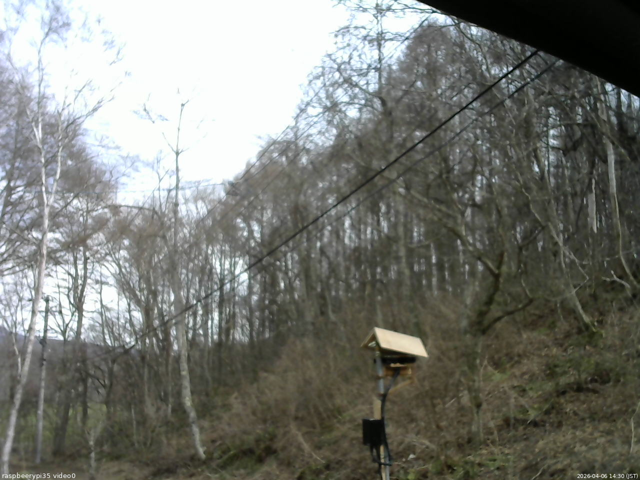 長野県菅平高原 ゆたか山荘 温度計 2026/04/06 14:30