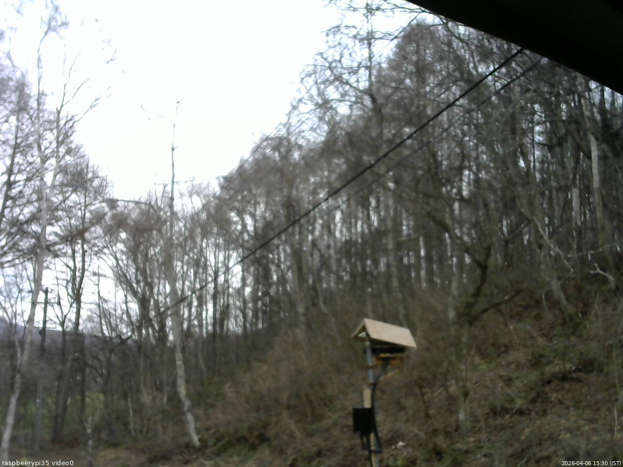 長野県菅平高原 ゆたか山荘 温度計 2026/04/06 15:30