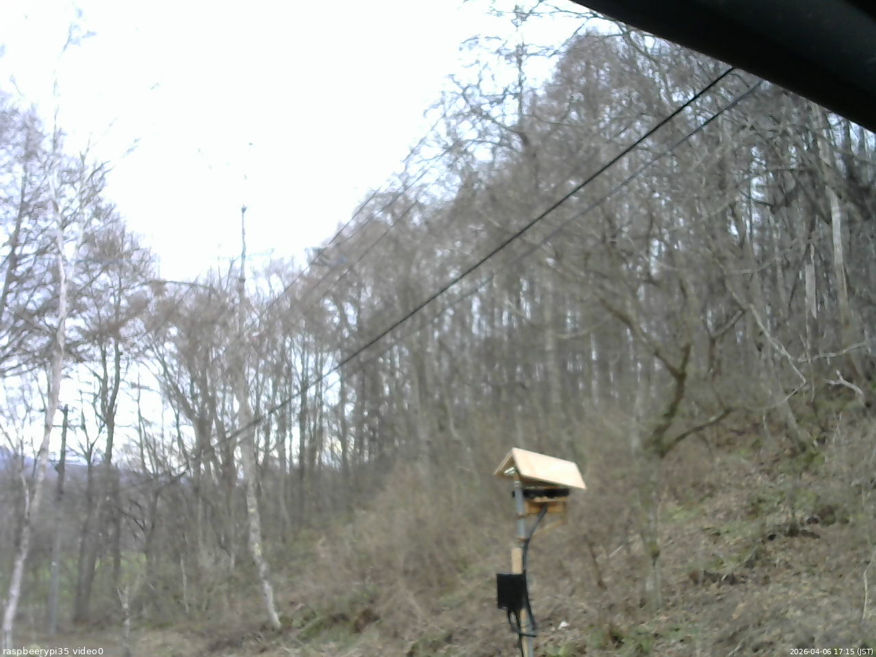 長野県菅平高原 ゆたか山荘 温度計 2026/04/06 17:15