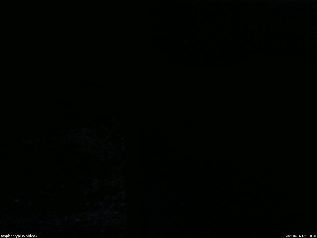 長野県菅平高原 ゆたか山荘 東側上空 2026/04/06 18:30