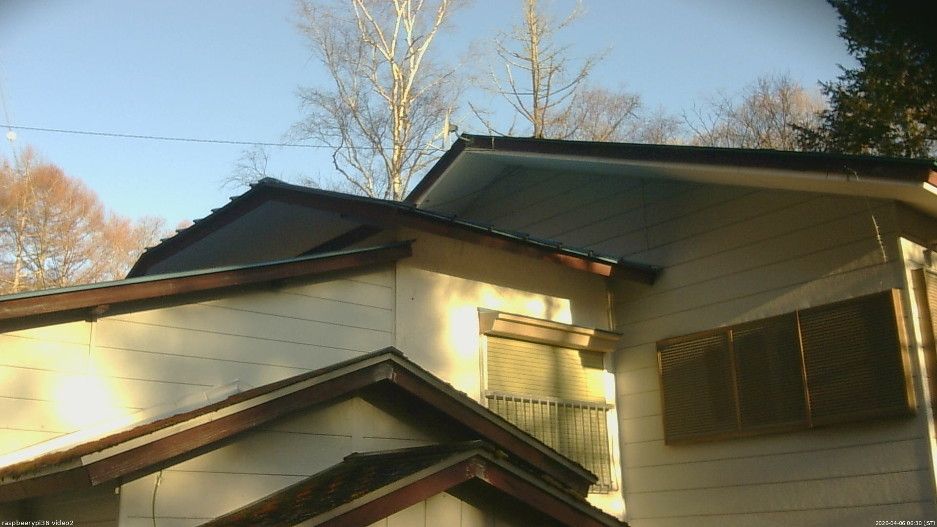 長野県菅平高原 ゆたか山荘 駐車場奥 2026/04/06 06:30