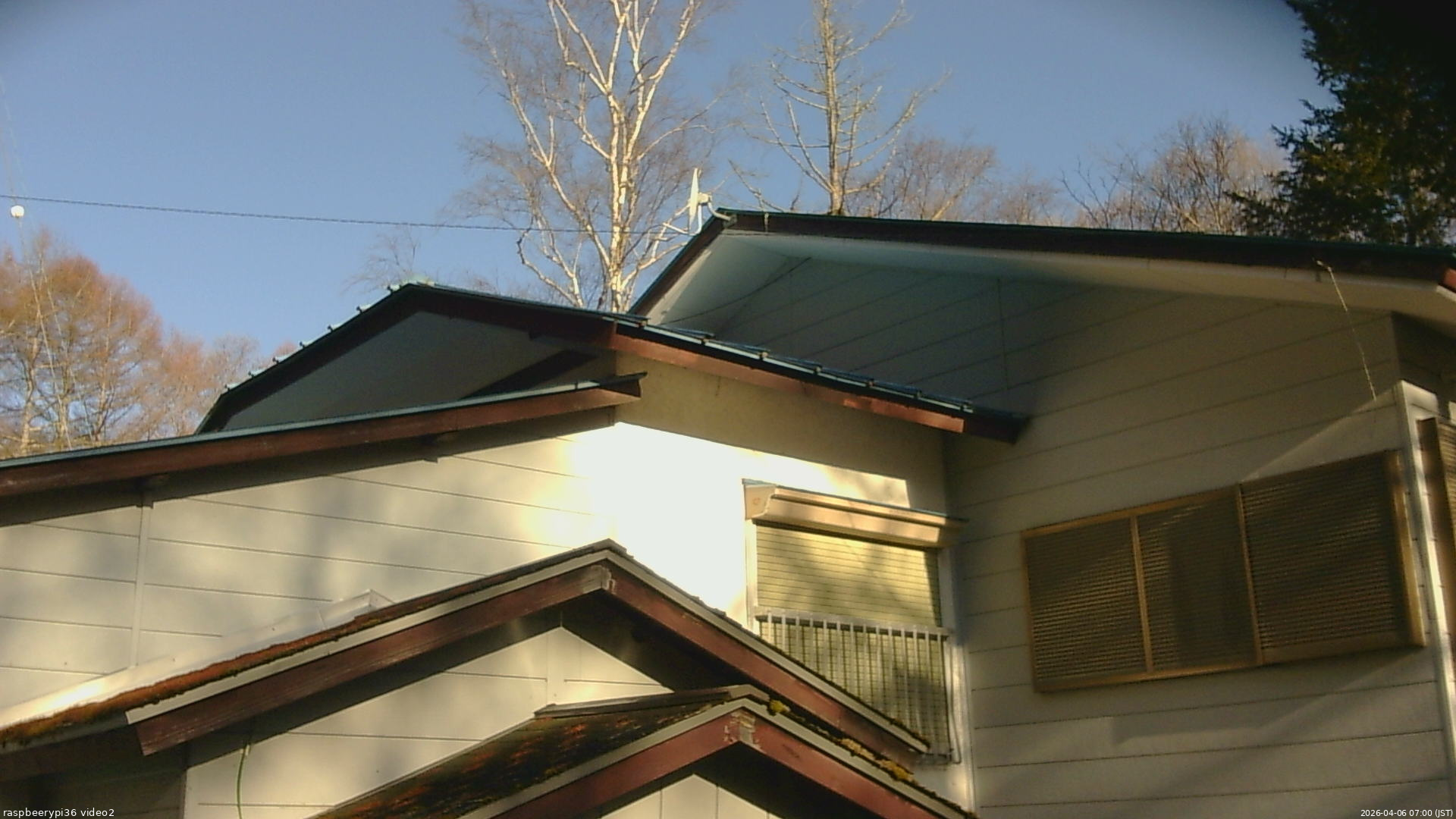 長野県菅平高原 ゆたか山荘 駐車場奥 2026/04/06 07:00