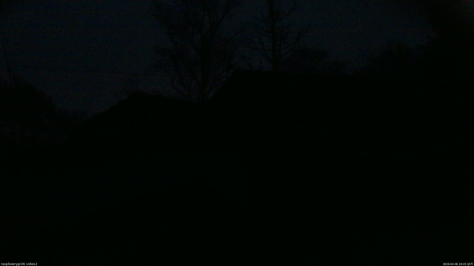 長野県菅平高原 ゆたか山荘 駐車場奥 2026/04/06 18:45