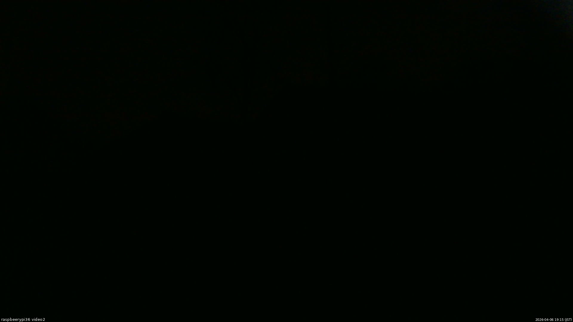 長野県菅平高原 ゆたか山荘 駐車場奥 2026/04/06 19:15