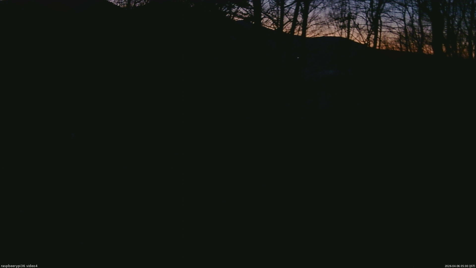 長野県菅平高原 ゆたか山荘 坂上 2026/04/06 05:00