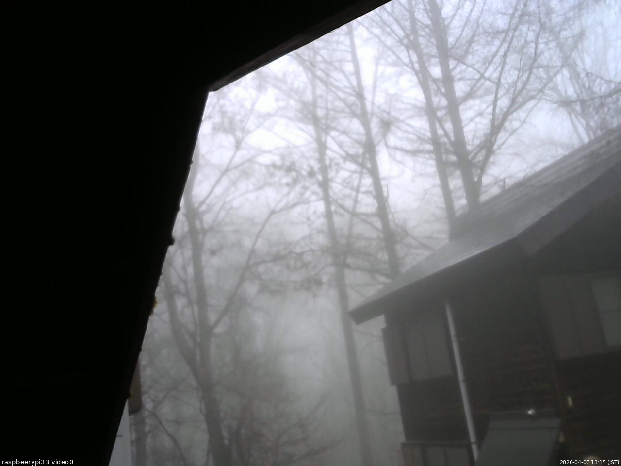 長野県菅平高原 ゆたか山荘 北側 2026/04/07 13:15