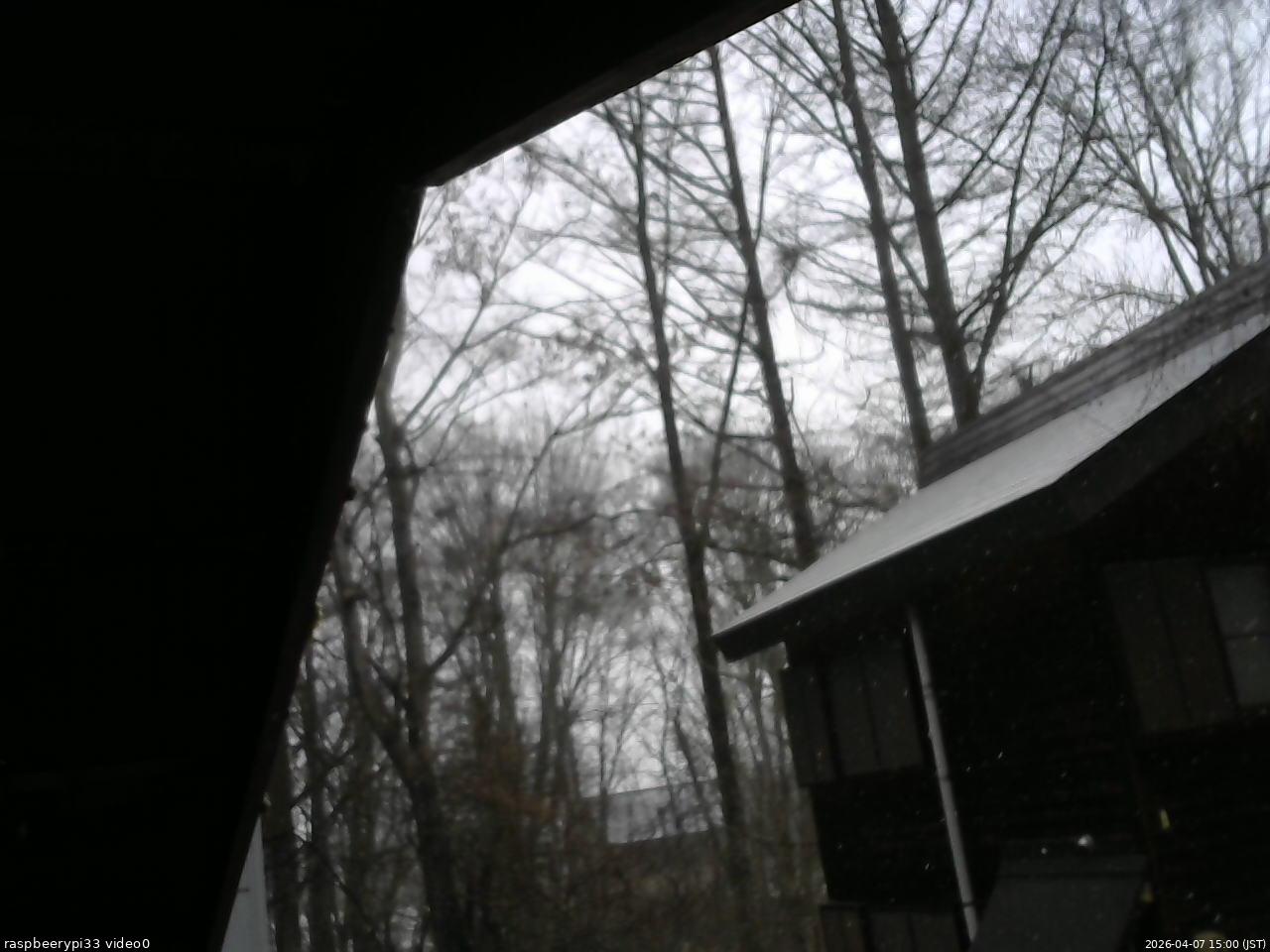 長野県菅平高原 ゆたか山荘 北側 2026/04/07 15:00