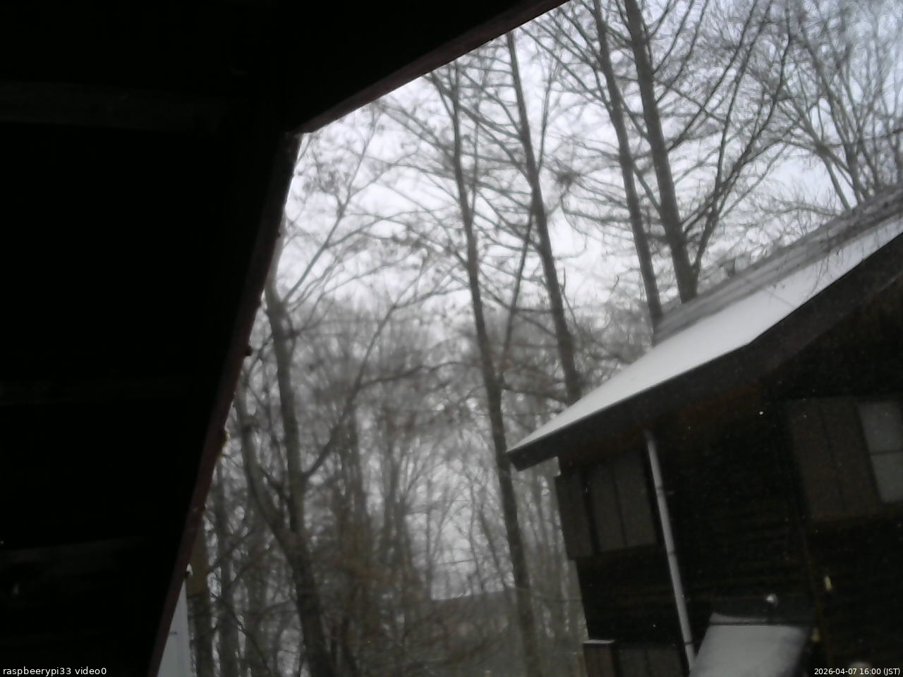 長野県菅平高原 ゆたか山荘 北側 2026/04/07 16:00