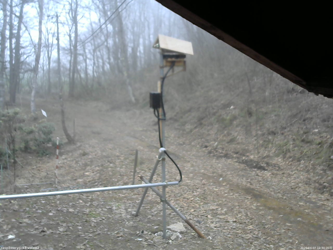 長野県菅平高原 ゆたか山荘 南側 2026/04/07 10:30