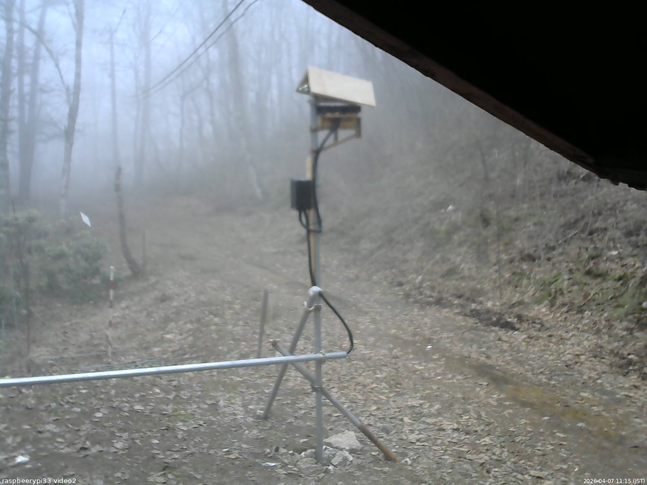 長野県菅平高原 ゆたか山荘 南側 2026/04/07 11:15