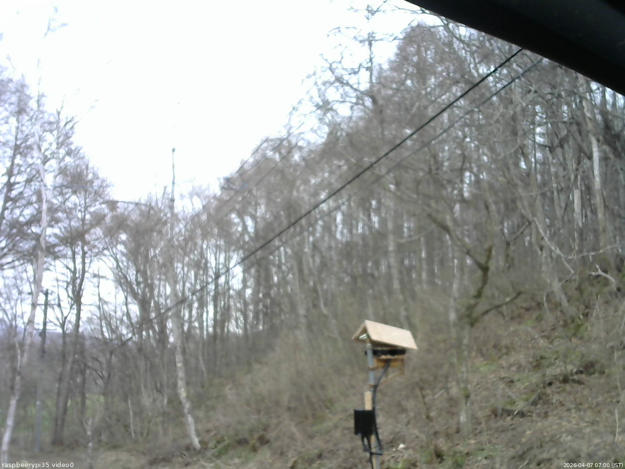 長野県菅平高原 ゆたか山荘 温度計 2026/04/07 07:00