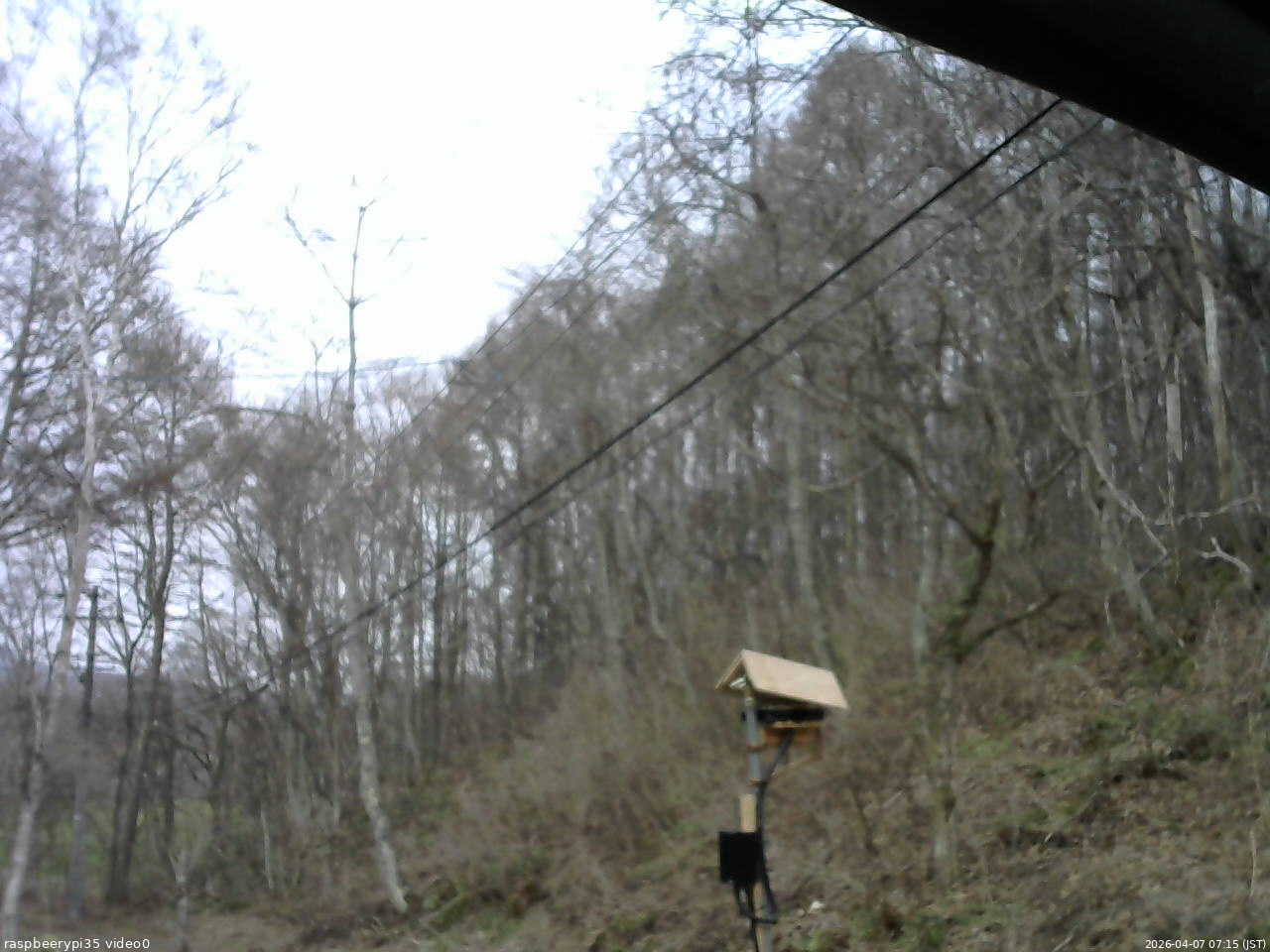 長野県菅平高原 ゆたか山荘 温度計 2026/04/07 07:15