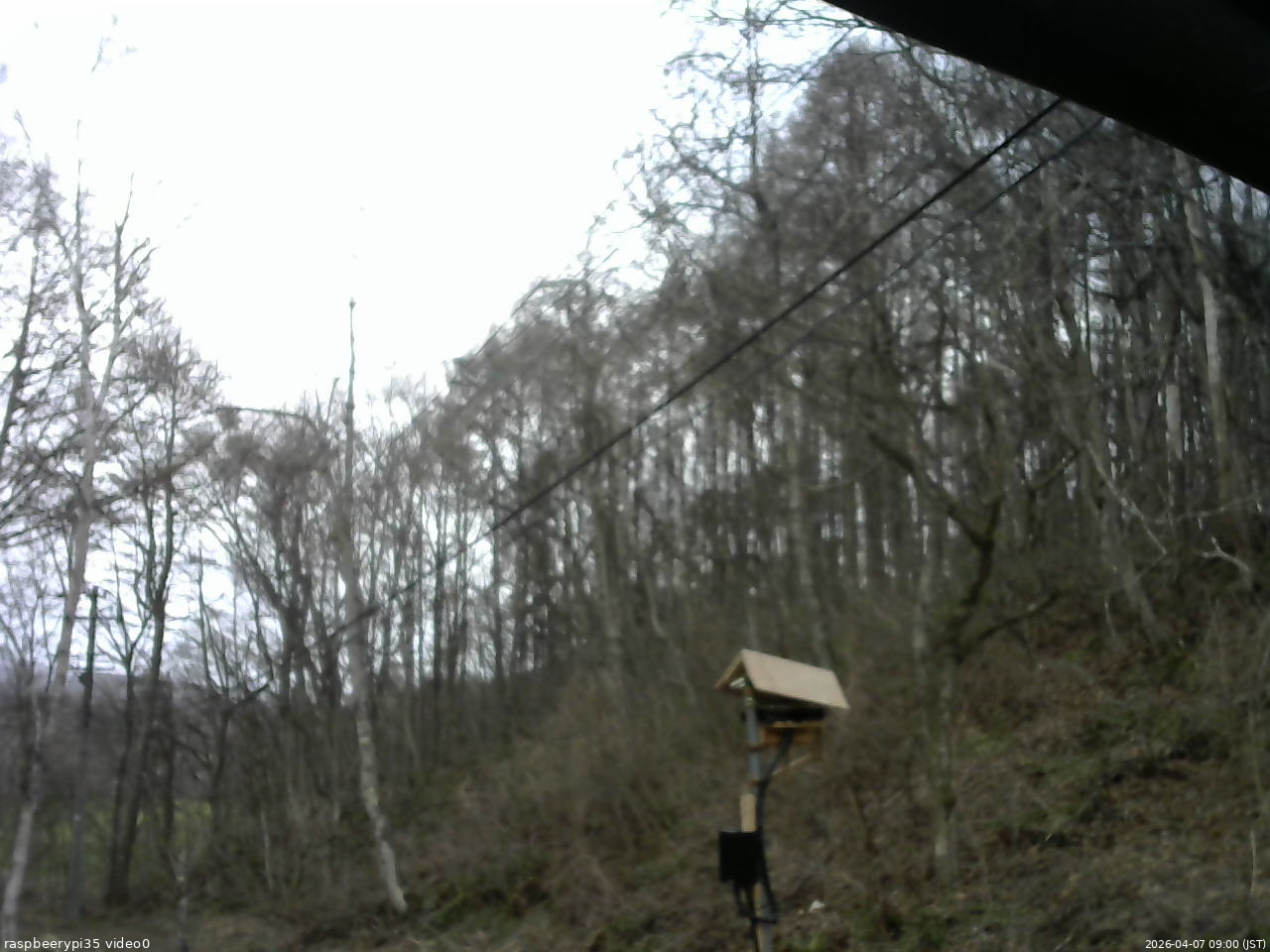 長野県菅平高原 ゆたか山荘 温度計 2026/04/07 09:00