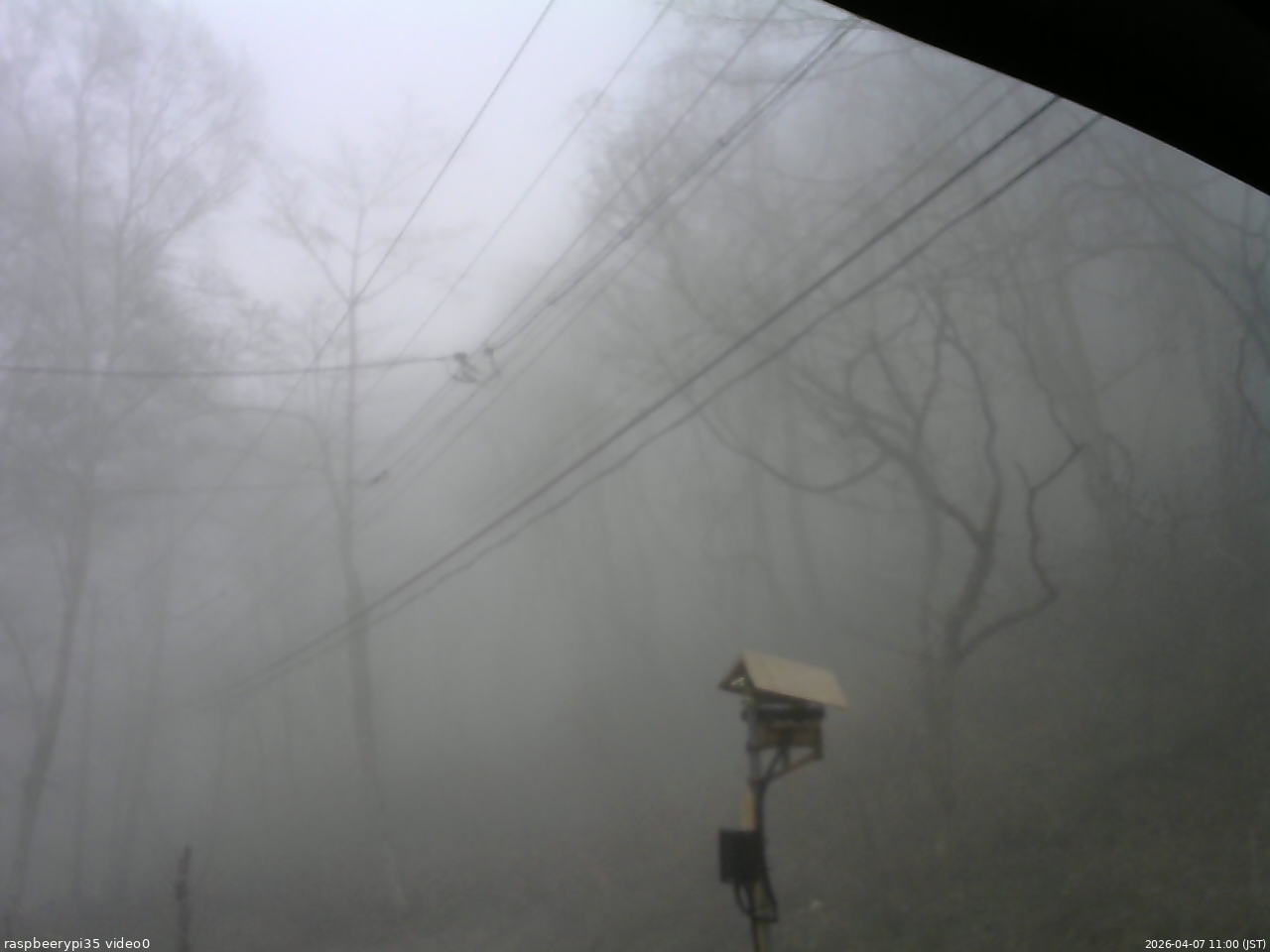 長野県菅平高原 ゆたか山荘 温度計 2026/04/07 11:00