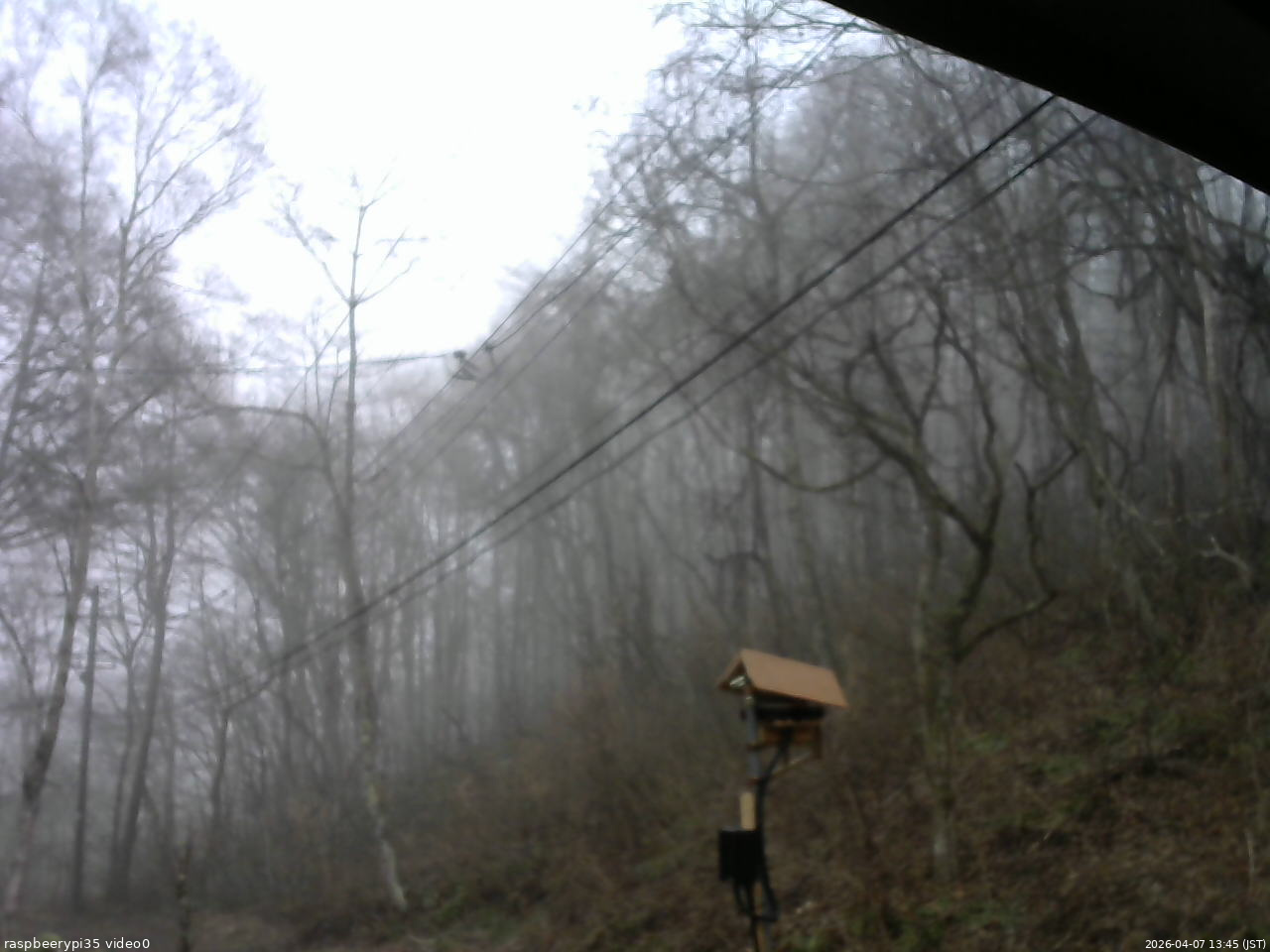 長野県菅平高原 ゆたか山荘 温度計 2026/04/07 13:45