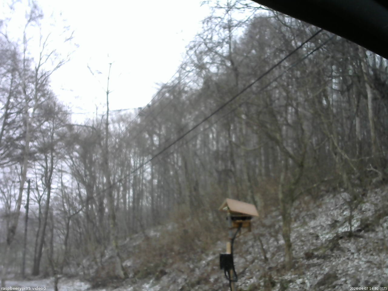 長野県菅平高原 ゆたか山荘 温度計 2026/04/07 14:30