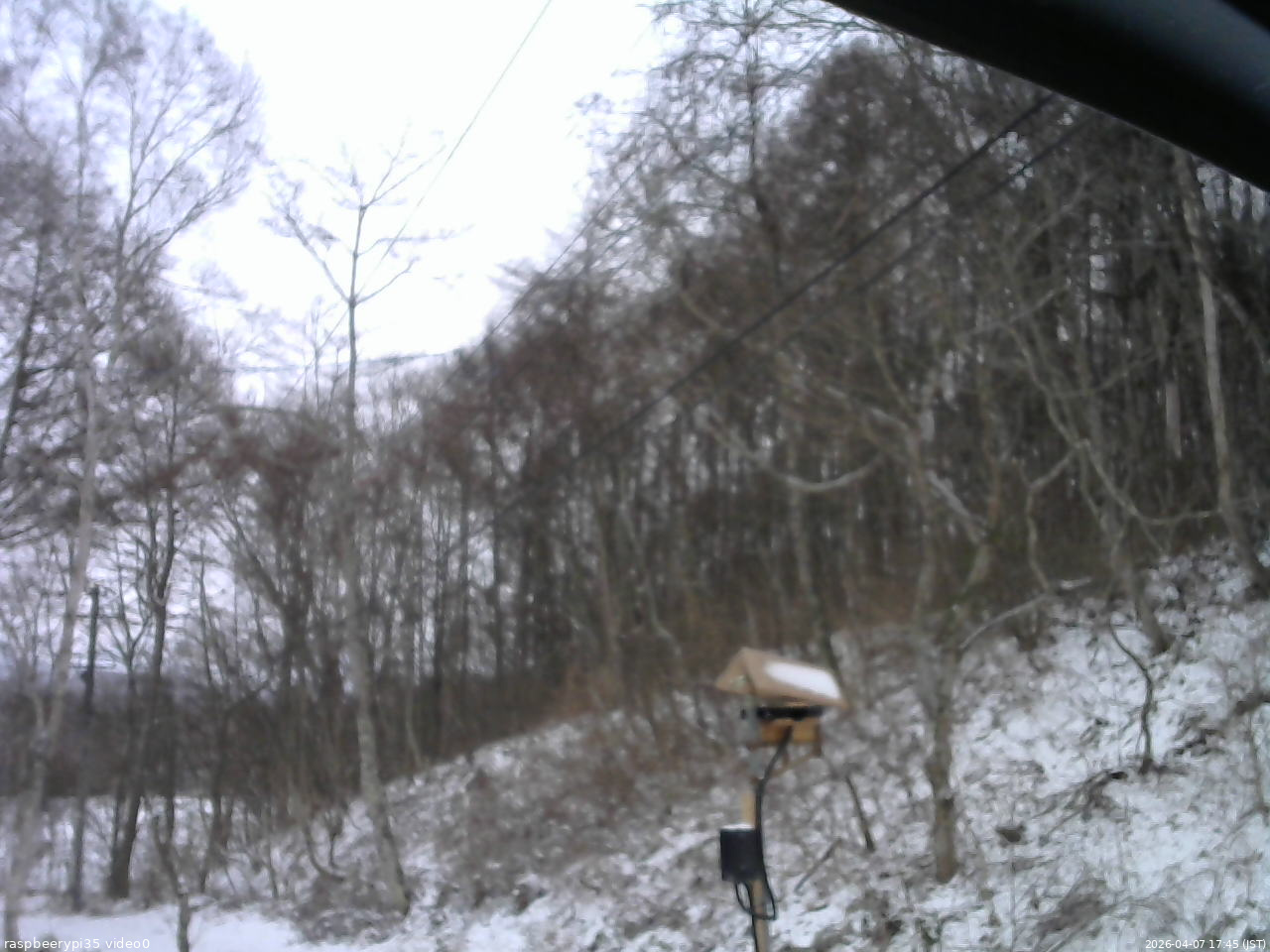長野県菅平高原 ゆたか山荘 温度計 2026/04/07 17:45