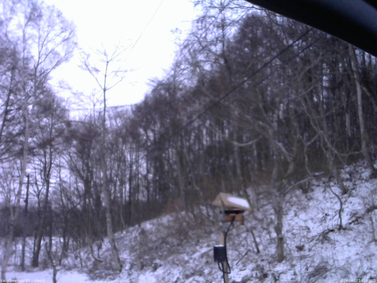 長野県菅平高原 ゆたか山荘 温度計 2026/04/07 18:15