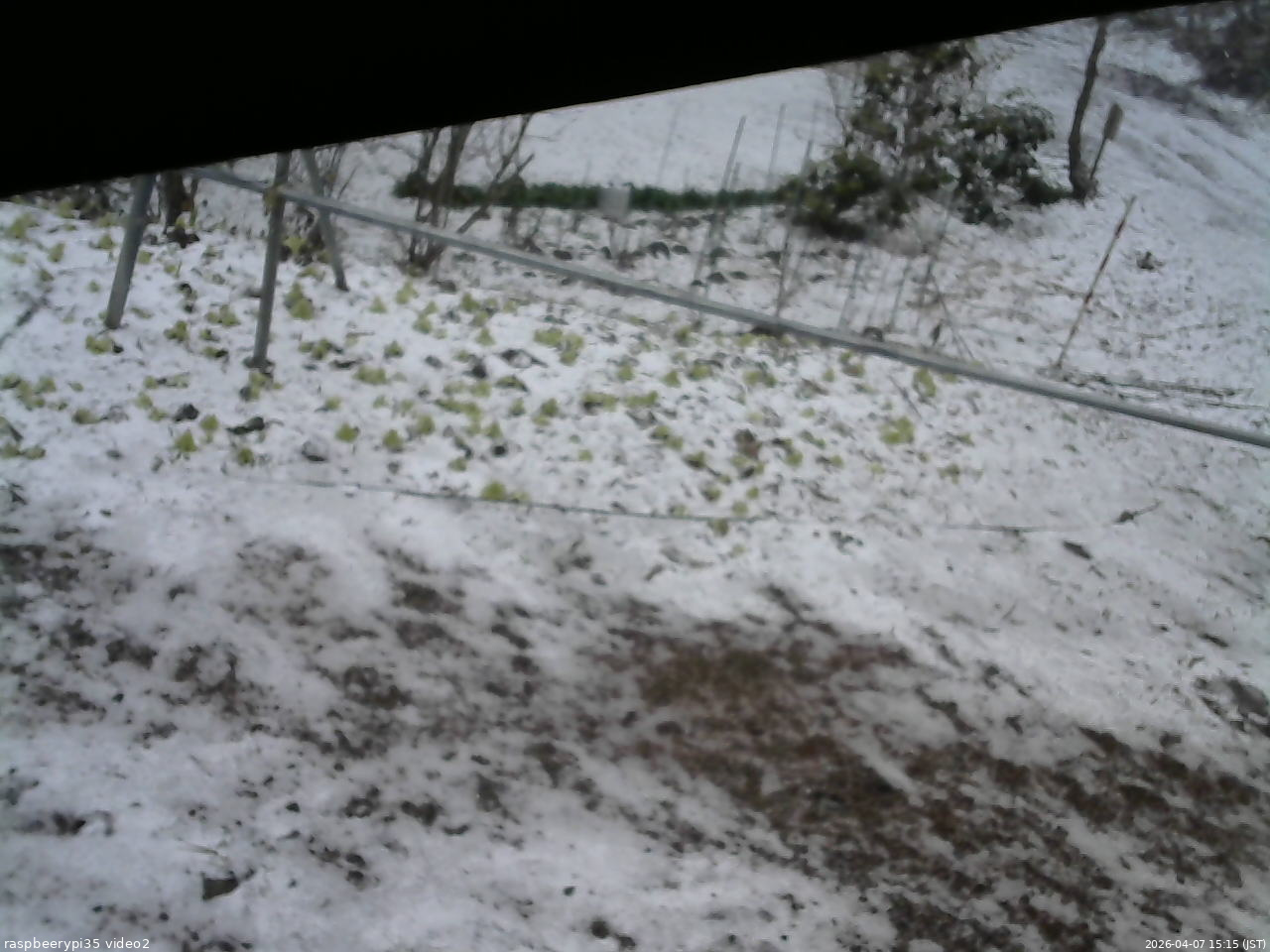 長野県菅平高原 ゆたか山荘 駐車場 2026/04/07 15:15