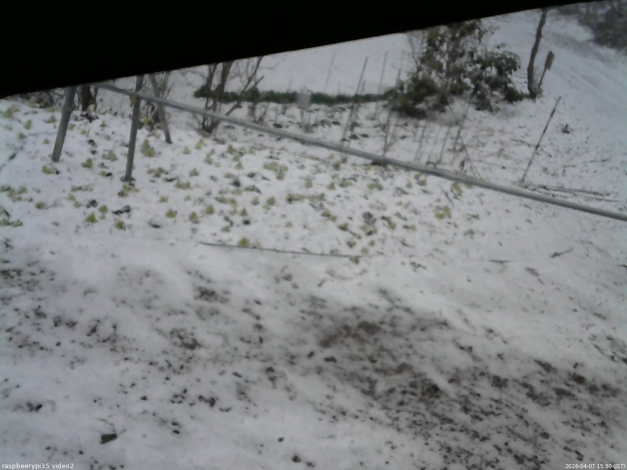 長野県菅平高原 ゆたか山荘 駐車場 2026/04/07 15:30