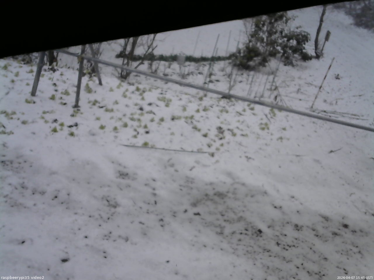 長野県菅平高原 ゆたか山荘 駐車場 2026/04/07 15:45