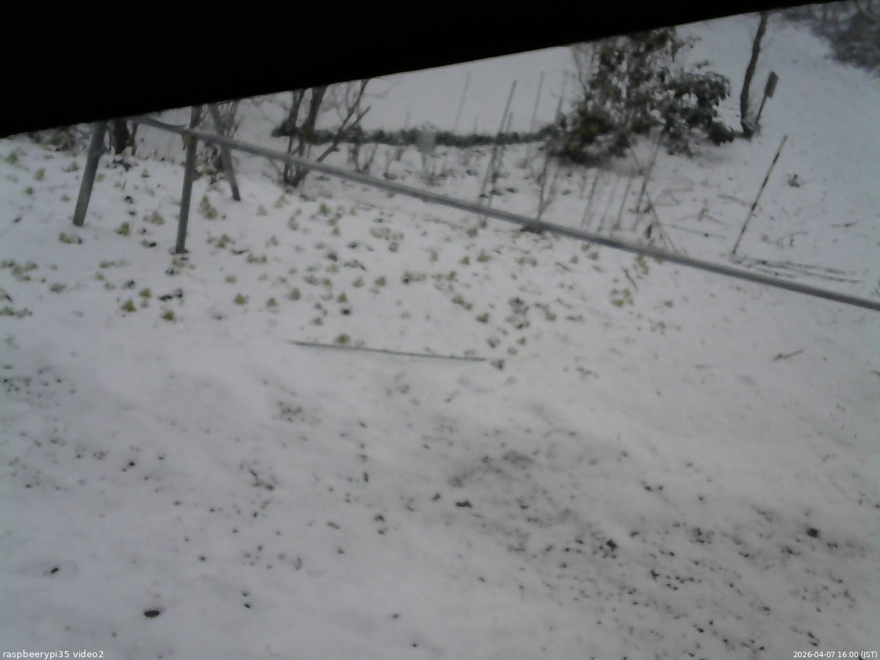 長野県菅平高原 ゆたか山荘 駐車場 2026/04/07 16:00