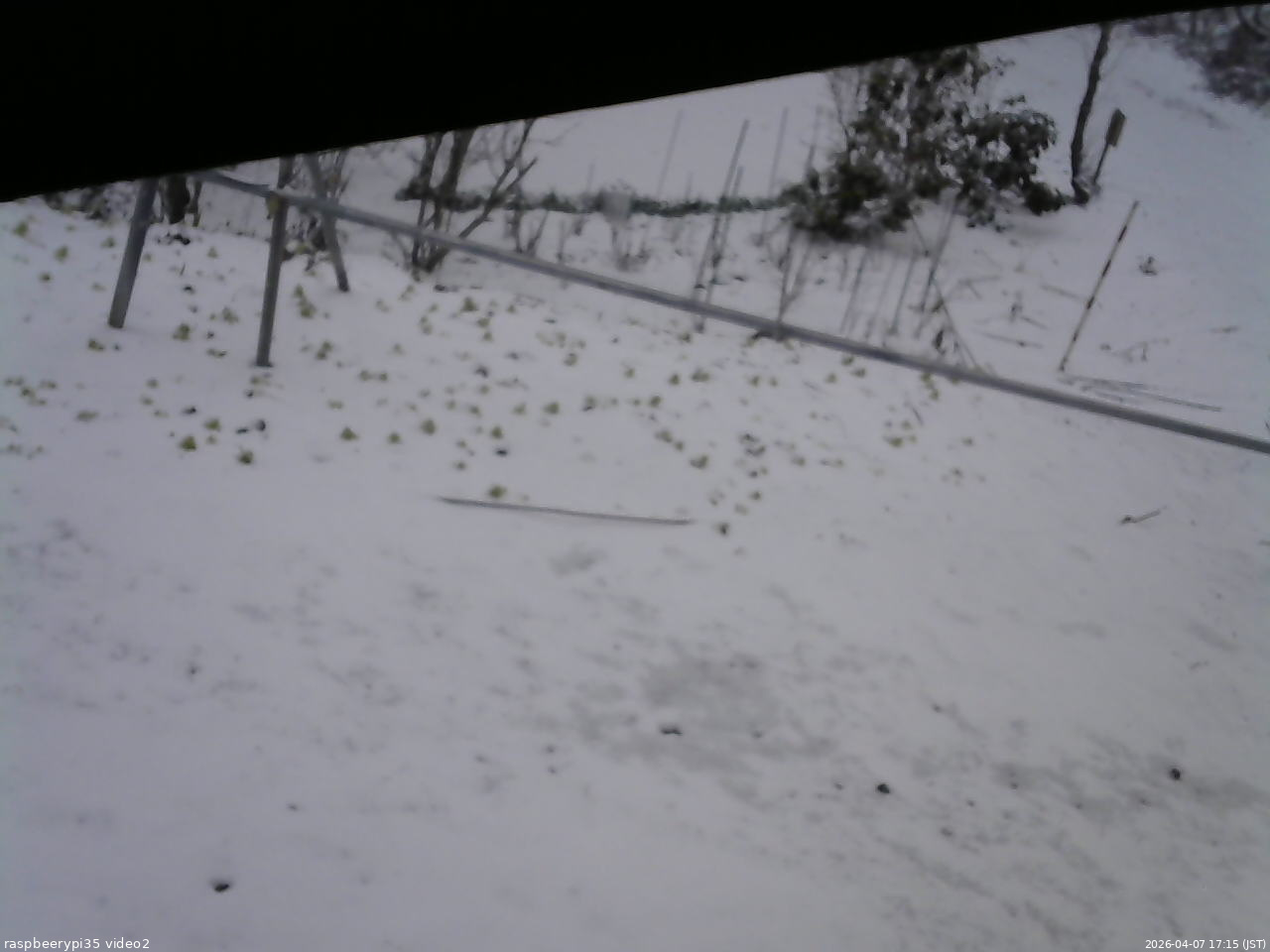 長野県菅平高原 ゆたか山荘 駐車場 2026/04/07 17:15