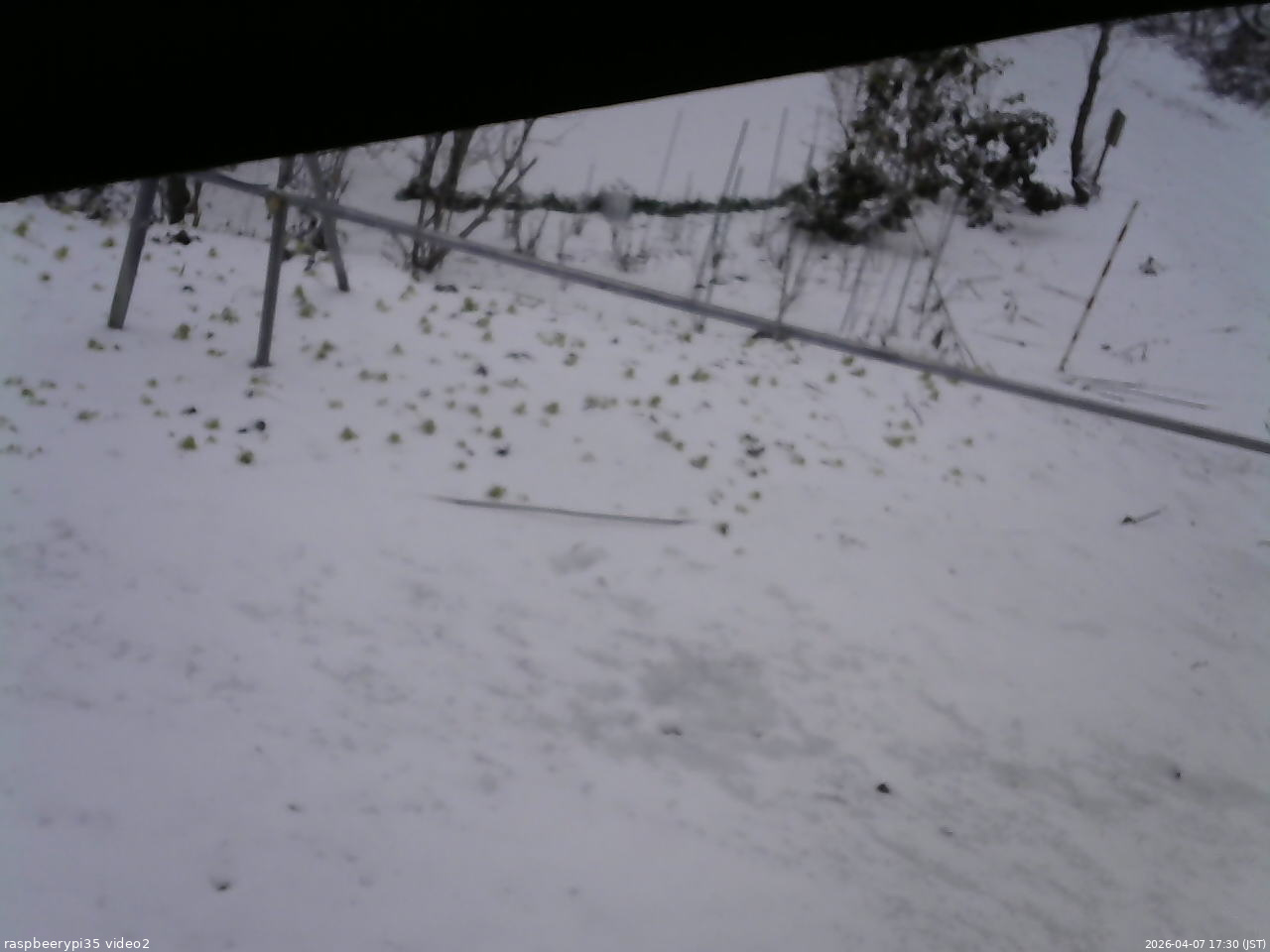 長野県菅平高原 ゆたか山荘 駐車場 2026/04/07 17:30