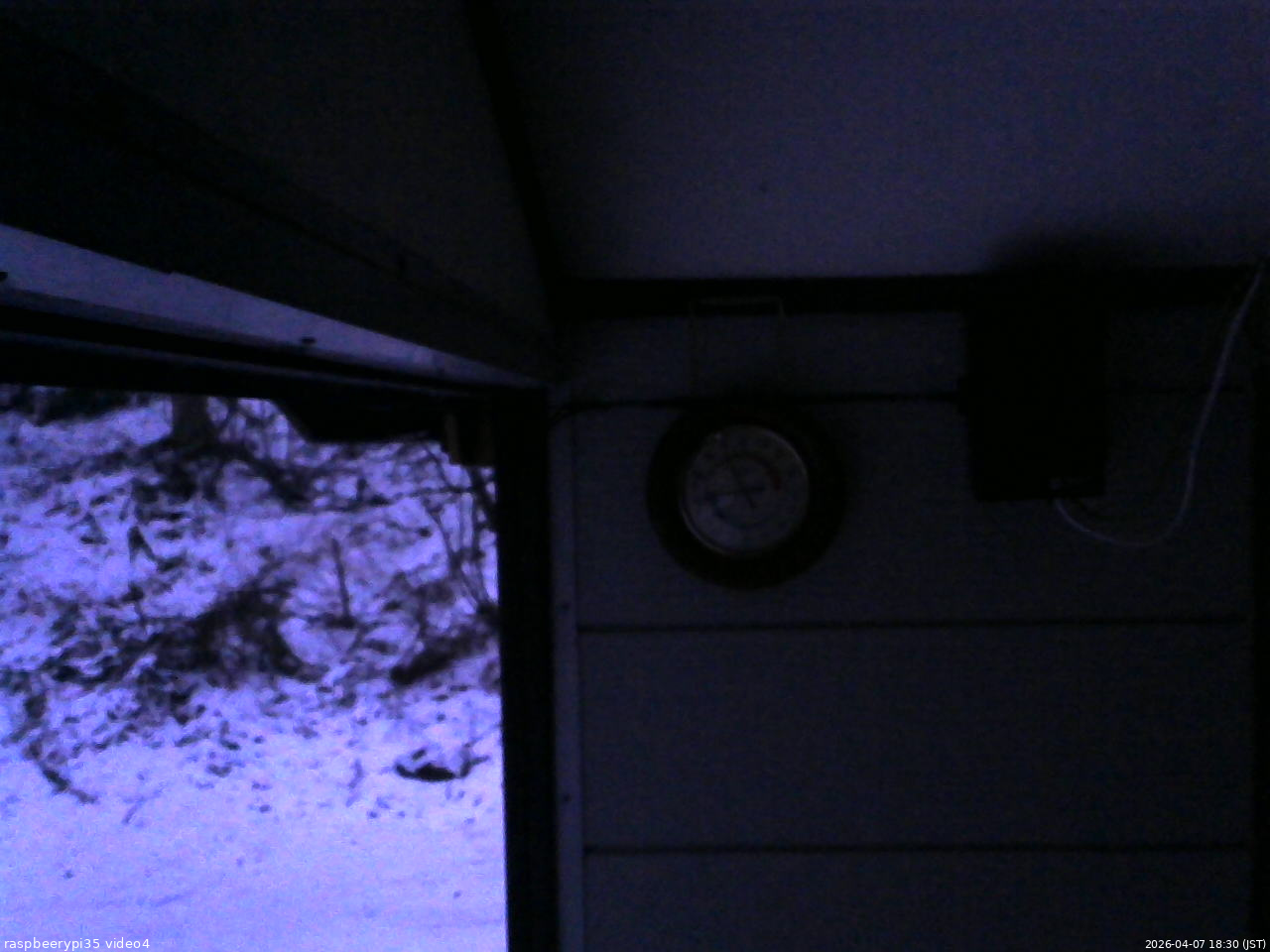 長野県菅平高原 ゆたか山荘 東側上空 2026/04/07 18:30