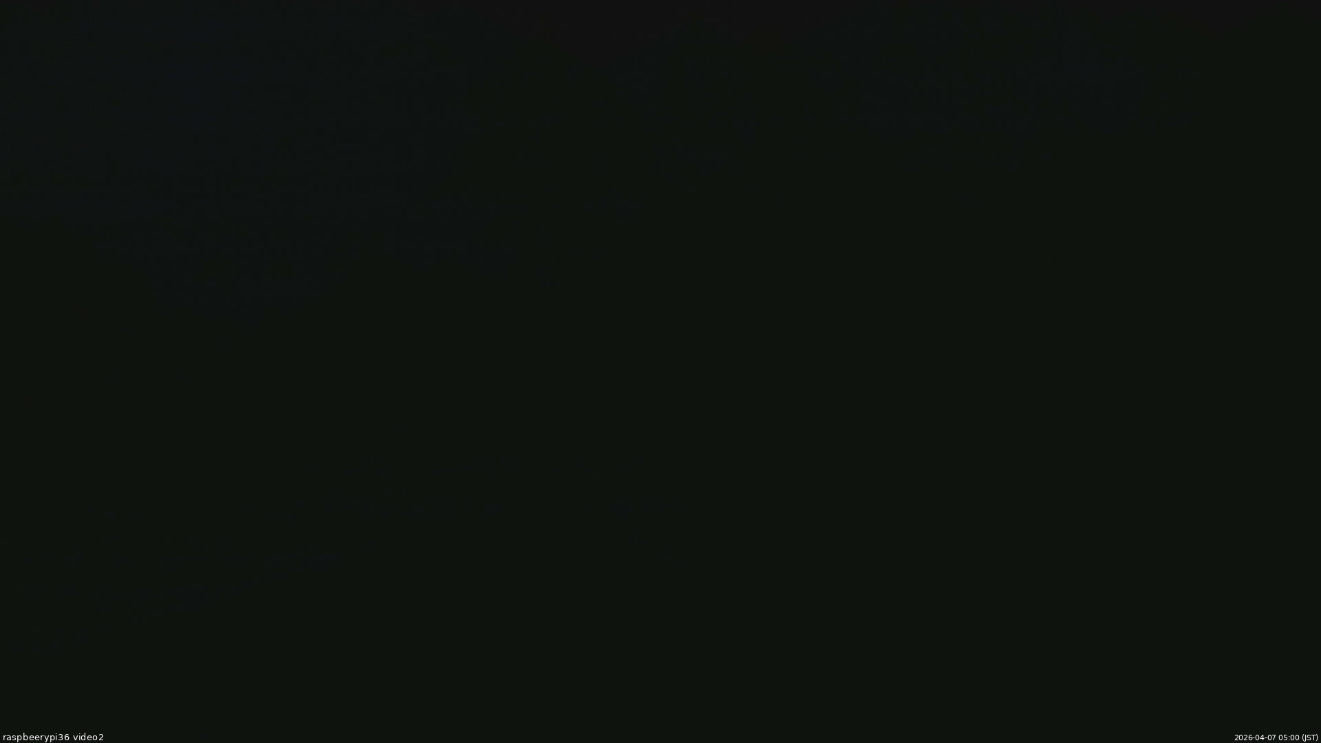 長野県菅平高原 ゆたか山荘 駐車場奥 2026/04/07 05:00