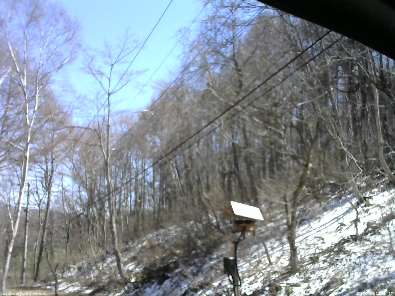 長野県菅平高原 ゆたか山荘 温度計 2026/04/08 12:45