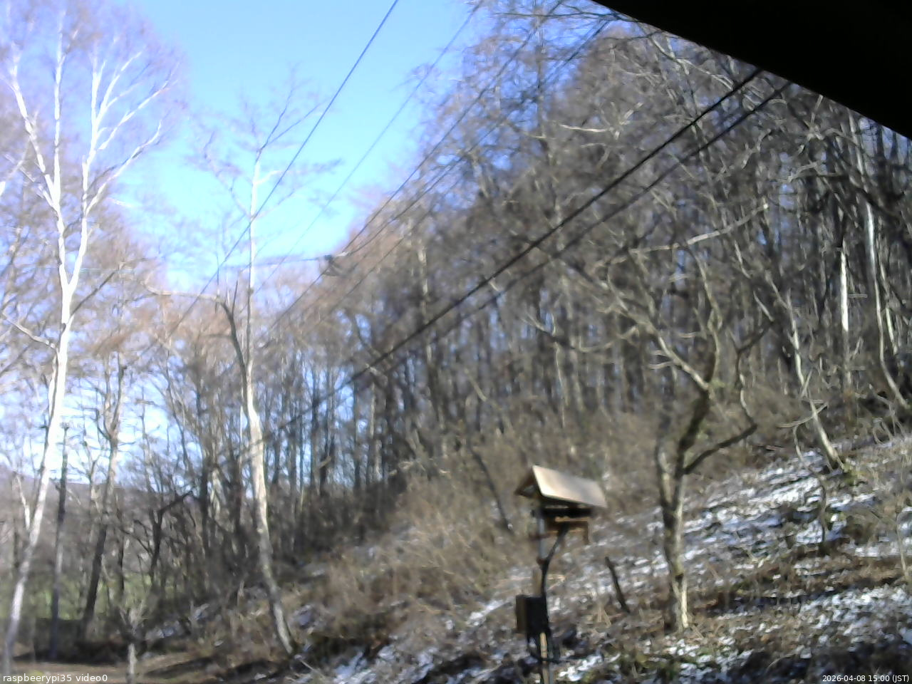 長野県菅平高原 ゆたか山荘 温度計 2026/04/08 15:00