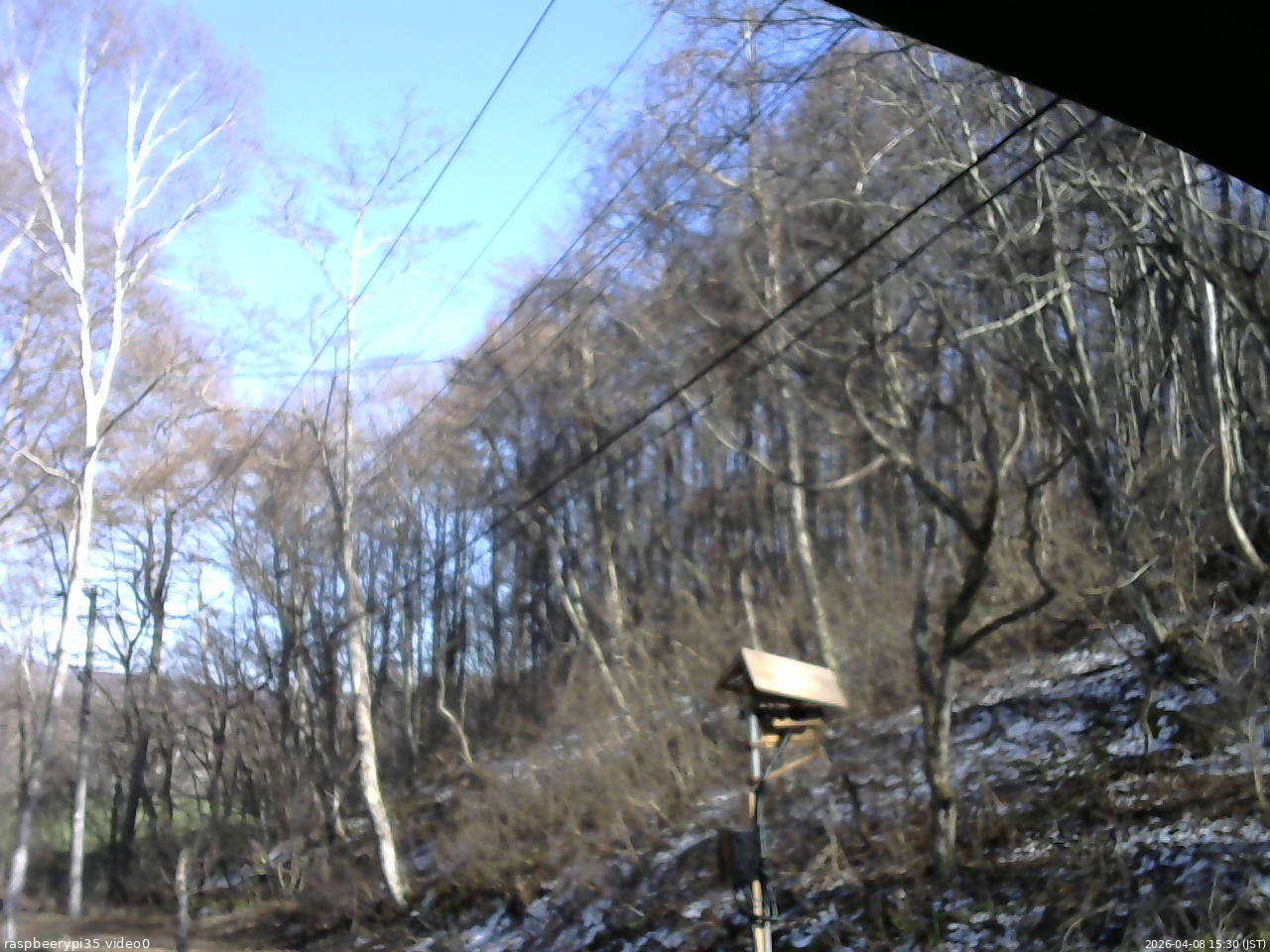 長野県菅平高原 ゆたか山荘 温度計 2026/04/08 15:30