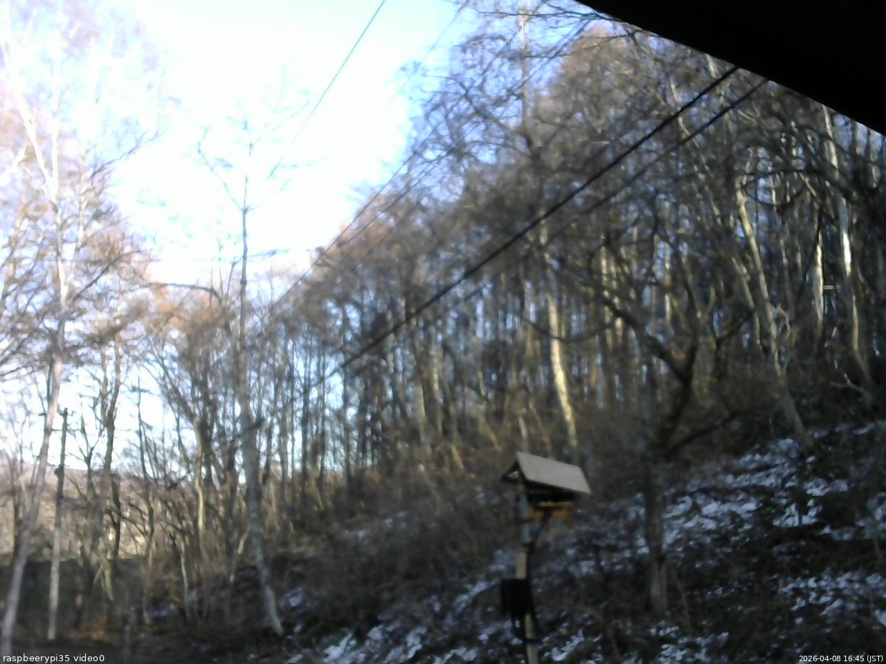 長野県菅平高原 ゆたか山荘 温度計 2026/04/08 16:45