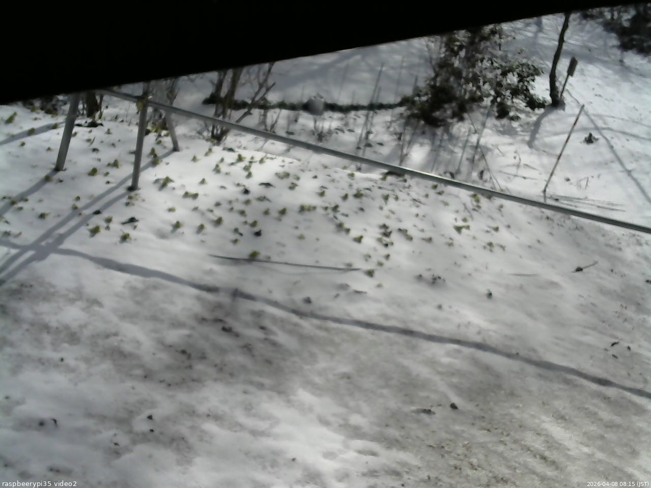 長野県菅平高原 ゆたか山荘 駐車場 2026/04/08 08:15