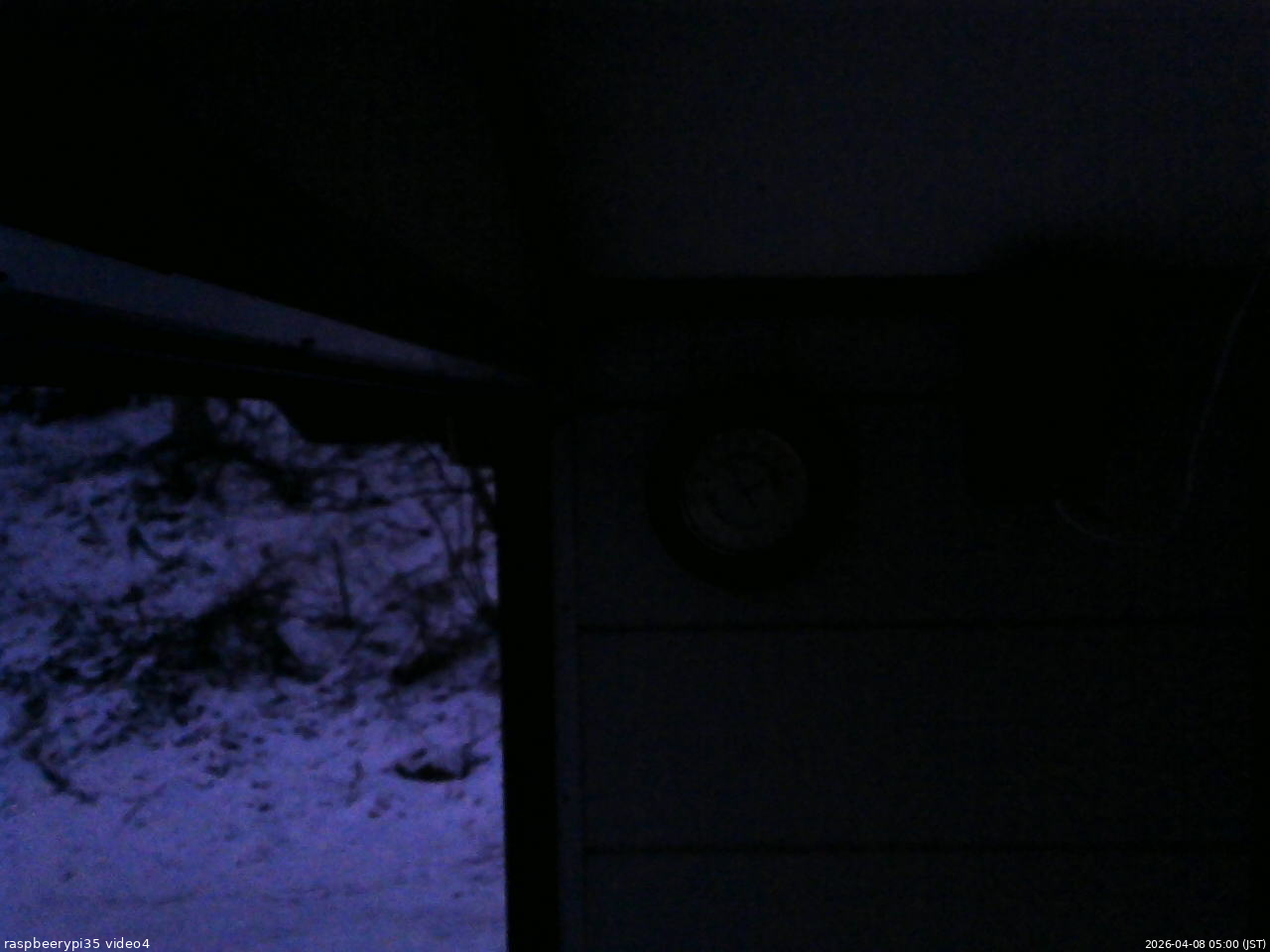 長野県菅平高原 ゆたか山荘 東側上空 2026/04/08 05:00