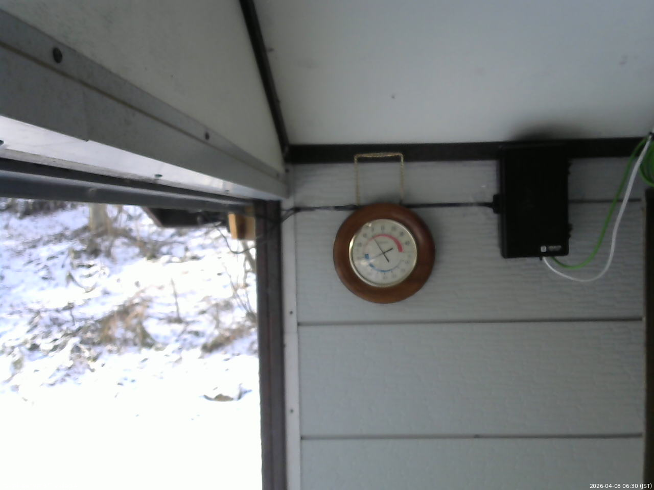 長野県菅平高原 ゆたか山荘 東側上空 2026/04/08 06:30