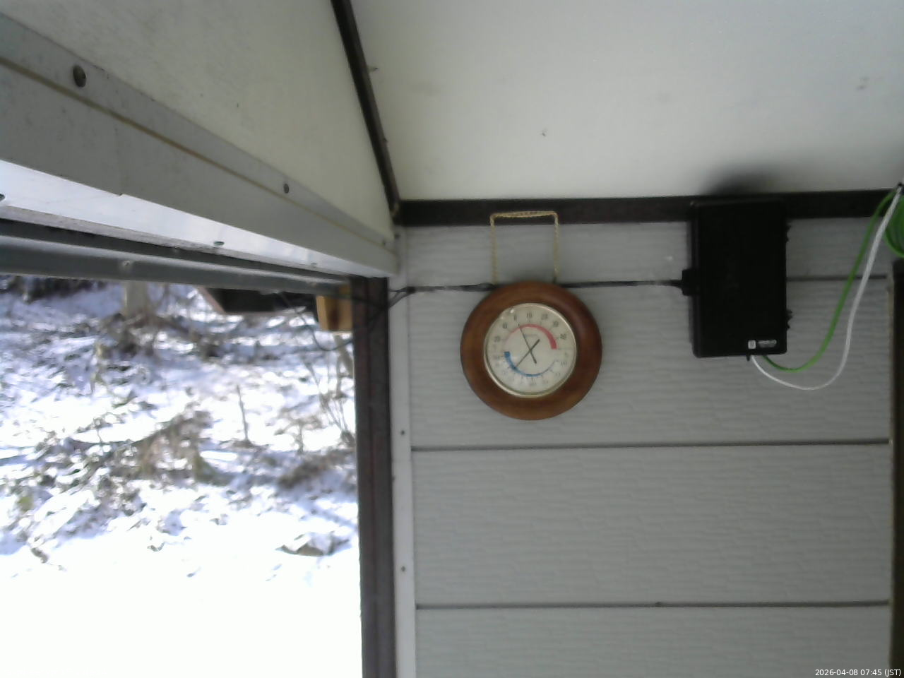 長野県菅平高原 ゆたか山荘 東側上空 2026/04/08 07:45