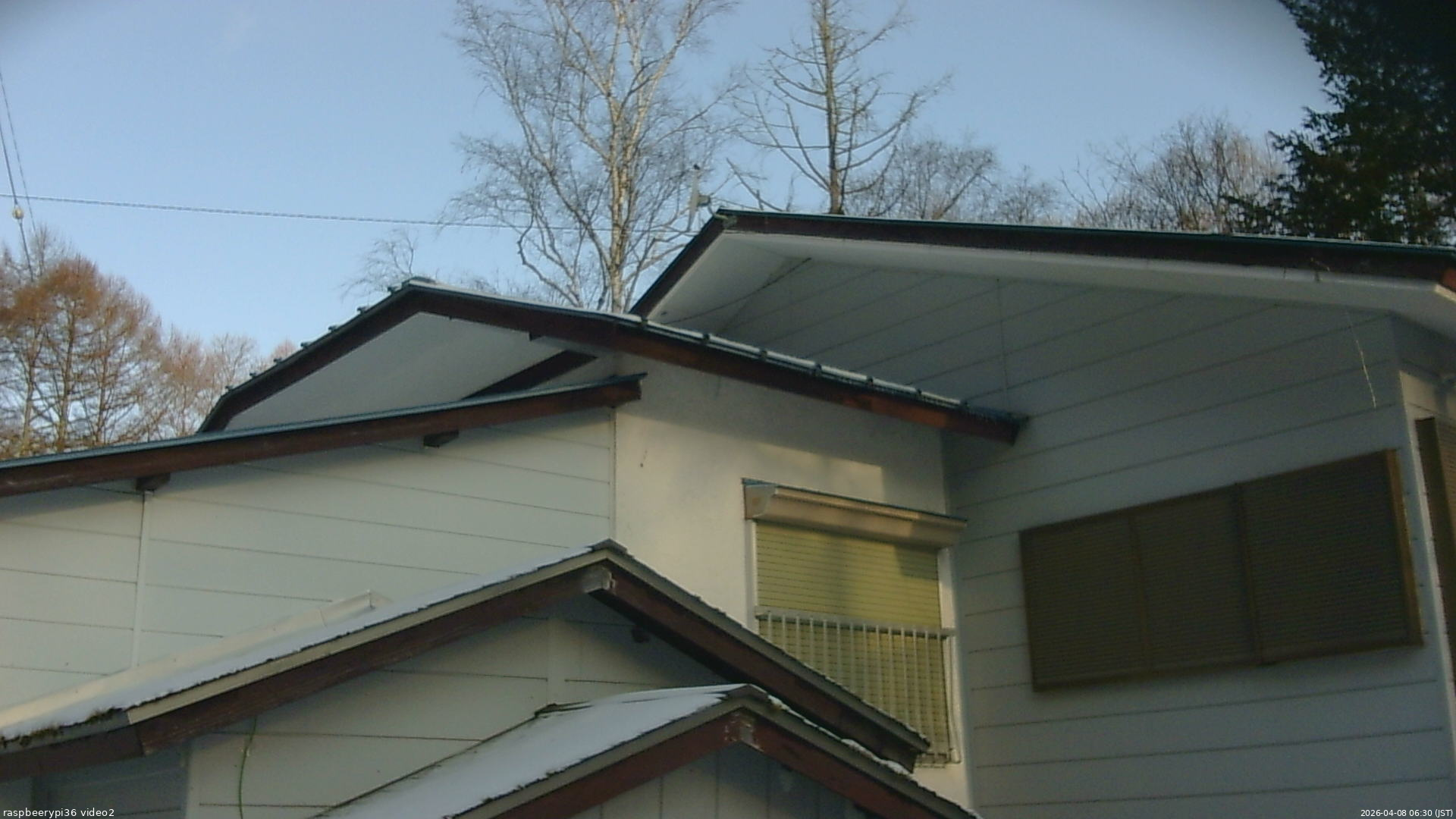 長野県菅平高原 ゆたか山荘 駐車場奥 2026/04/08 06:30