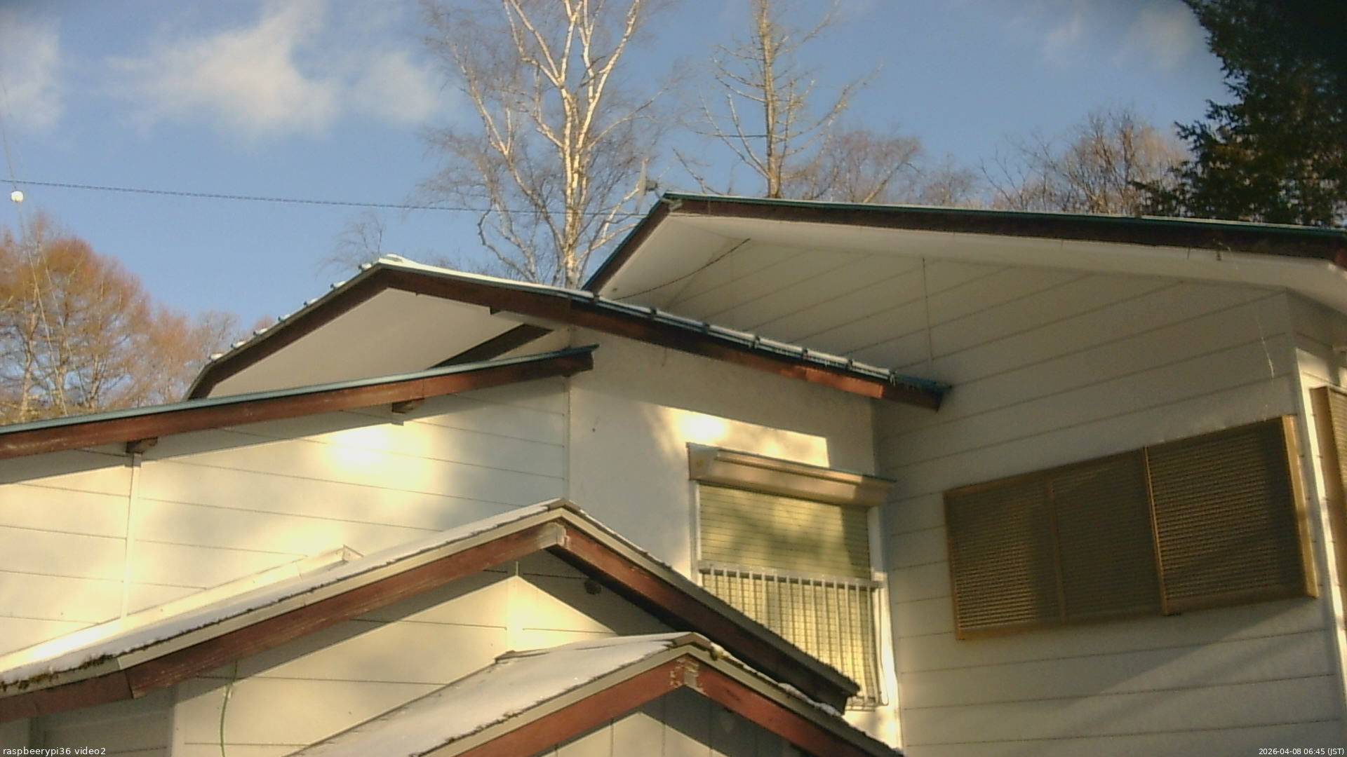 長野県菅平高原 ゆたか山荘 駐車場奥 2026/04/08 06:45