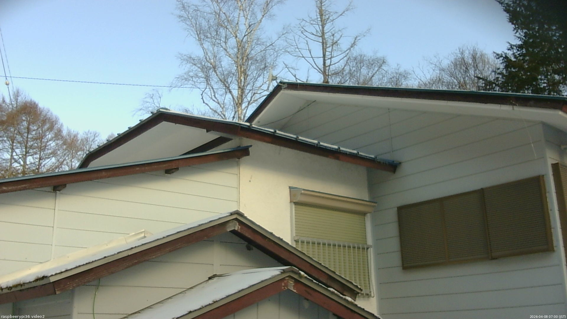 長野県菅平高原 ゆたか山荘 駐車場奥 2026/04/08 07:00