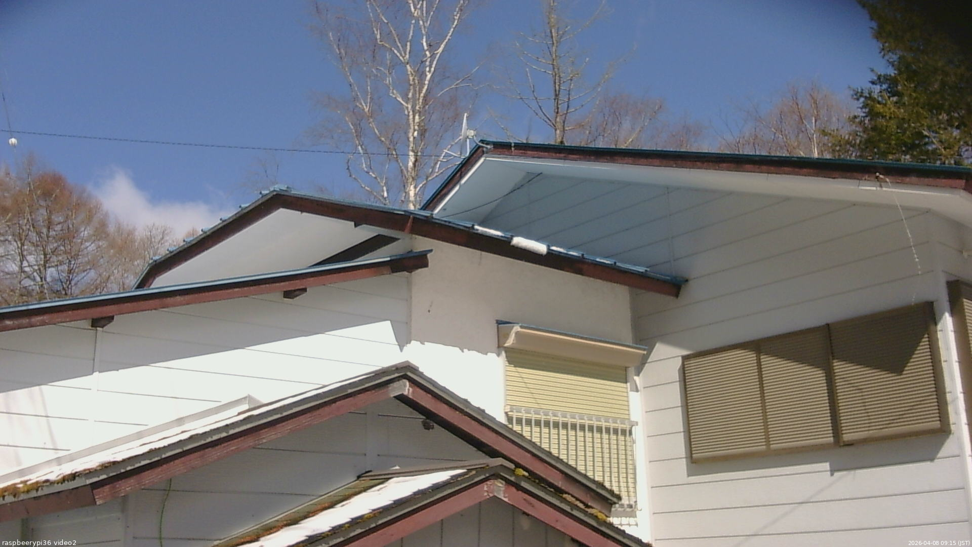 長野県菅平高原 ゆたか山荘 駐車場奥 2026/04/08 09:15