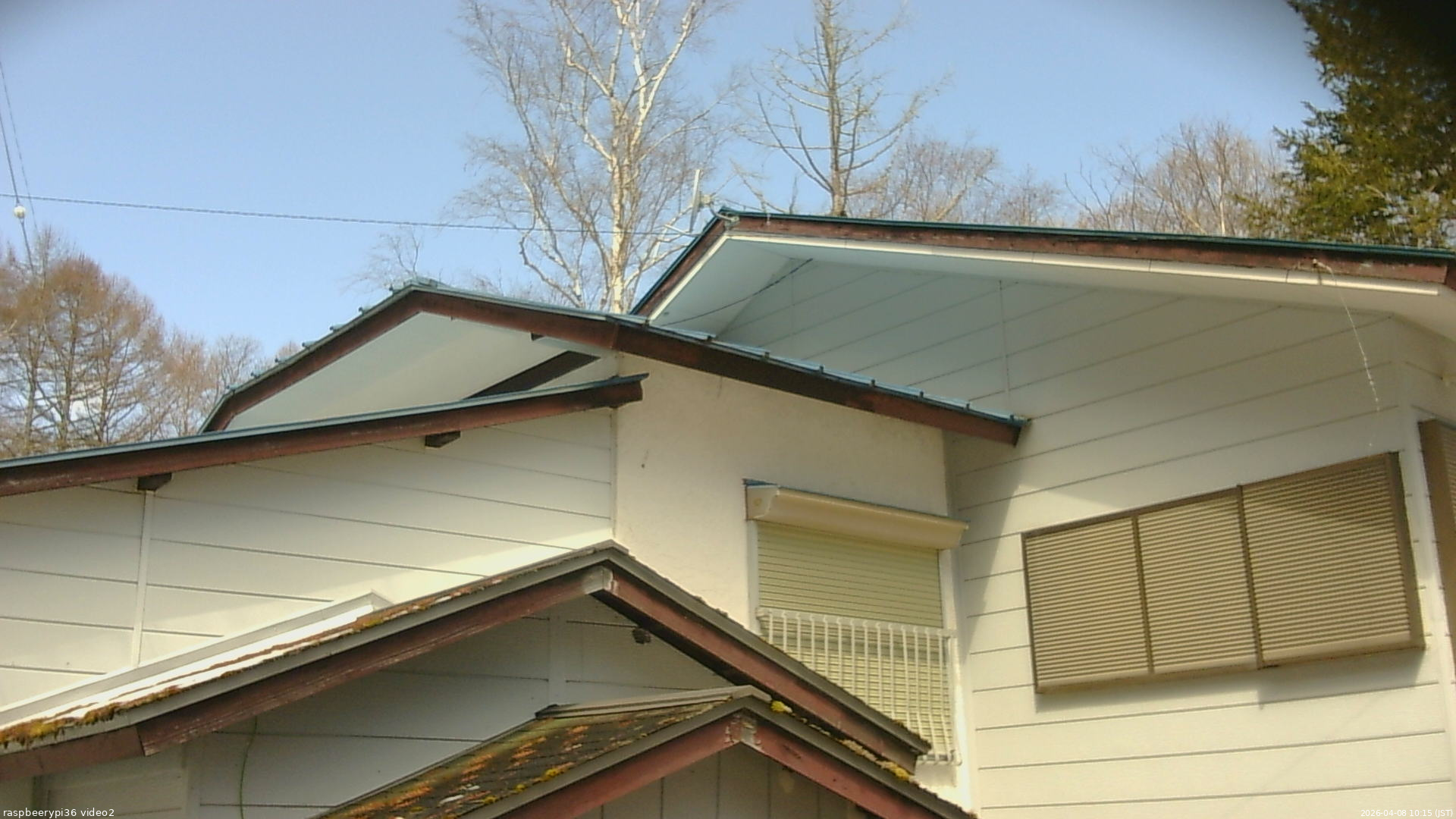 長野県菅平高原 ゆたか山荘 駐車場奥 2026/04/08 10:15