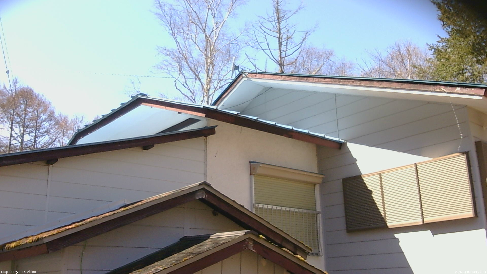 長野県菅平高原 ゆたか山荘 駐車場奥 2026/04/08 13:15