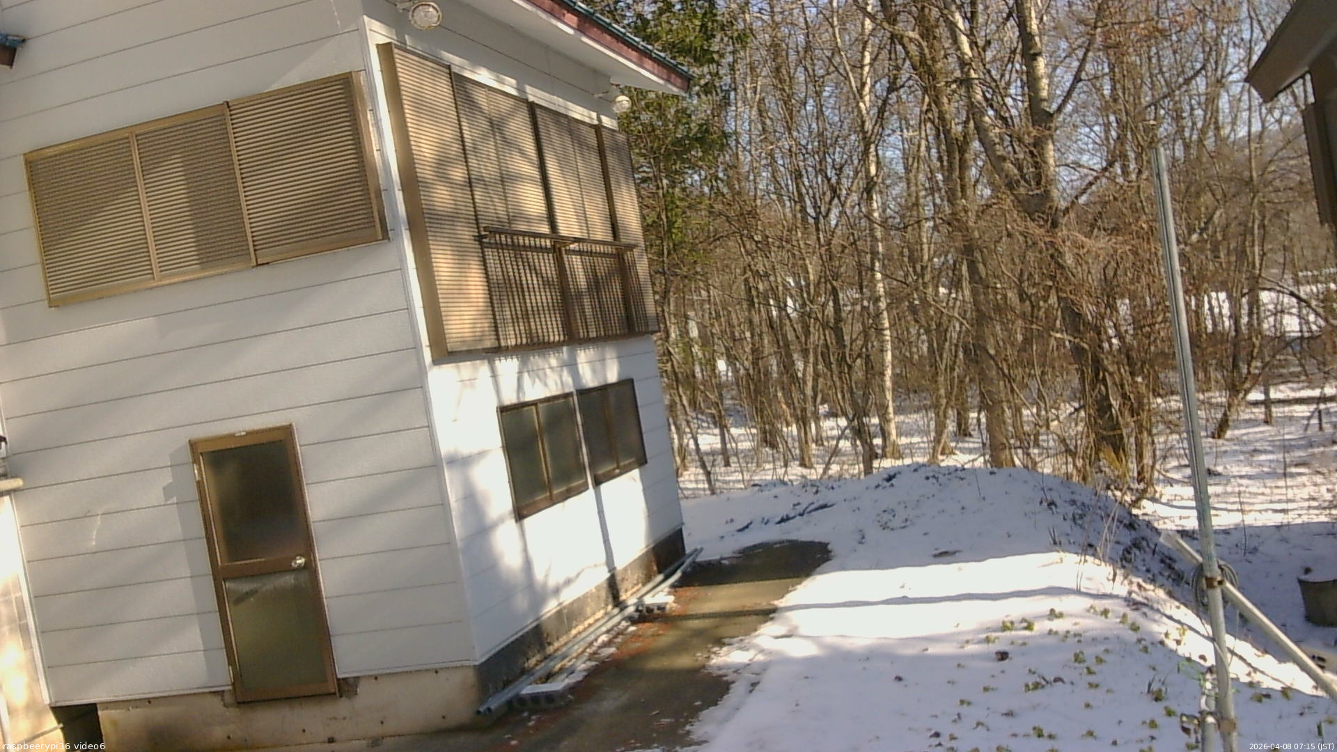 長野県菅平高原 ゆたか山荘 坂下 2026/04/08 07:15